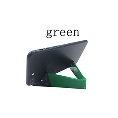 Mini soporte Universal para Tablet, portátil, plegable, de escritorio, para iPad, iPhone, Sony, HTC, celular, Pad para ipad 2, 3, 4, 5,: green