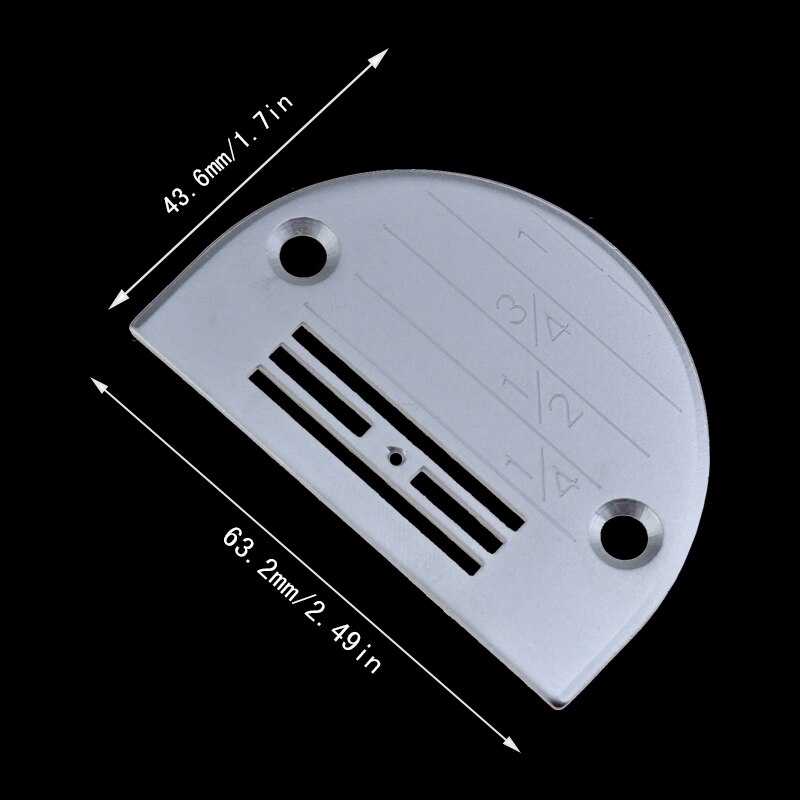 Industrial Sewing Machine Accessories Needle Plate Attachment Spare Part Sewing Presser Foot Kit Set Feed teeth Needle plate