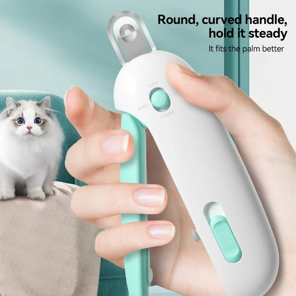 Cat Dog Nail Clippers Safe Comfortable Pet Nail Trimmer with Adjustable Hole Pet Hair Clippers Pet Care Trim