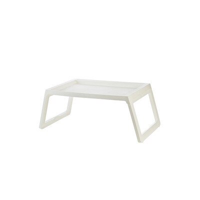 Portable Foldable Folding Laptop Table Notebook Desk Sofa Bed Laptop Table for Eating Studying on Sofa Bed with Folding Legs: White