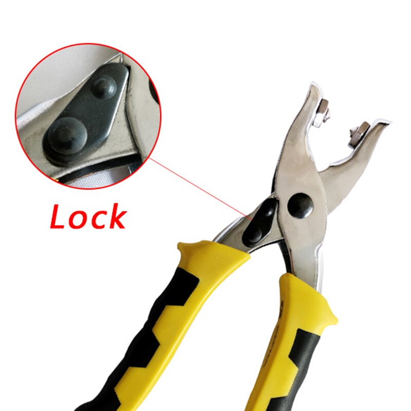 1pc prensa fria alicate para raquete de badminton grommet braçadeira puxar tubo de pressão bell ferramenta raquete threading pinça pinças