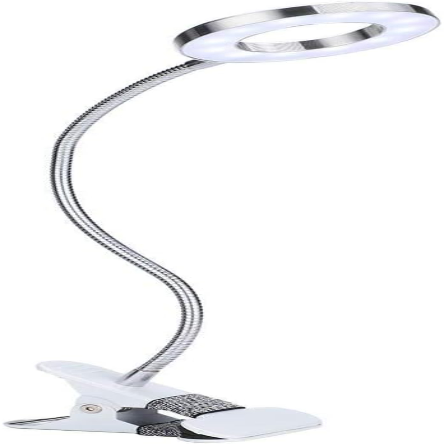 Slanke, verstelbare usb-led bureaulamp met moderne, flexibele helderheidsregeling voor meer comfort en een aangename sfeer. dimbaar.