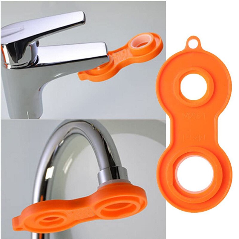 Yellow Sides Universal Tool Cleaning Four Bubbler Wrench Disassembly Outlet Faucet Water Available