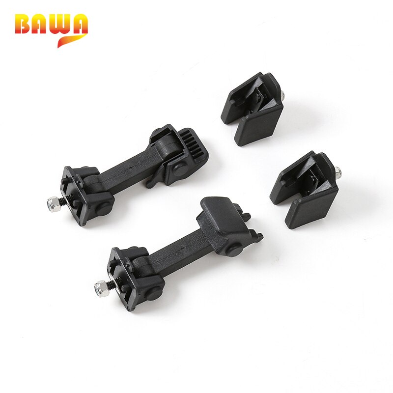 BAWA Engine Bonnets Hood Latch for Jeep Wrangler 2007 ABS Original Black Hood Lock For Jeep Wrangler Car Hood Locks