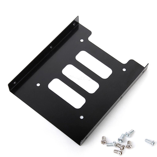 SSD Tray 2.5 inch to 3.5 inch SSD HDD Adapter Bracket Metal Mounting Kit Bracket Dock Hard Drive Holder For Desktop PC