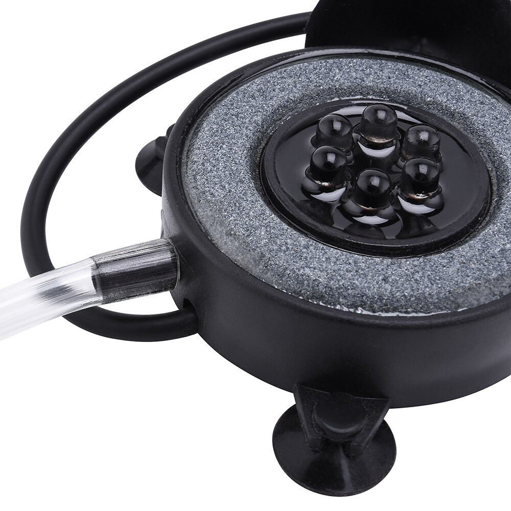 Waterdichte Licht Multi Kleur Aquarium Lamp Dompelpomp Mini Aquarium Verlichting Bubble Beluchting Bubble Aquarium Light 7 kleuren D25