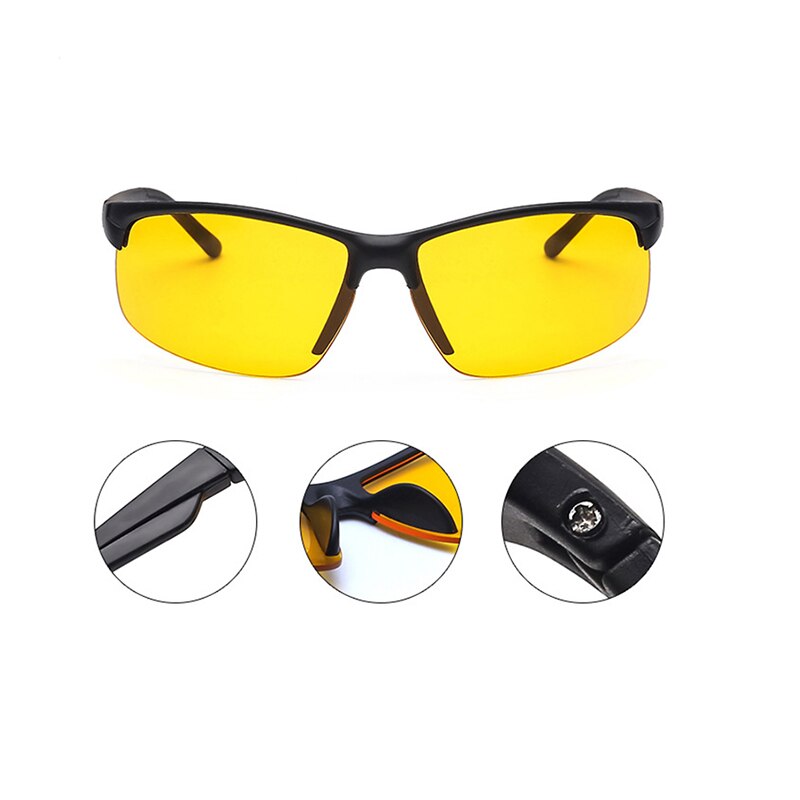 Mllse Nachtkijker Drivers Mannen Vrouwen Goggles Veilig Rijden 'S Nachts Lichtgevende Unisex Nachtkijkers