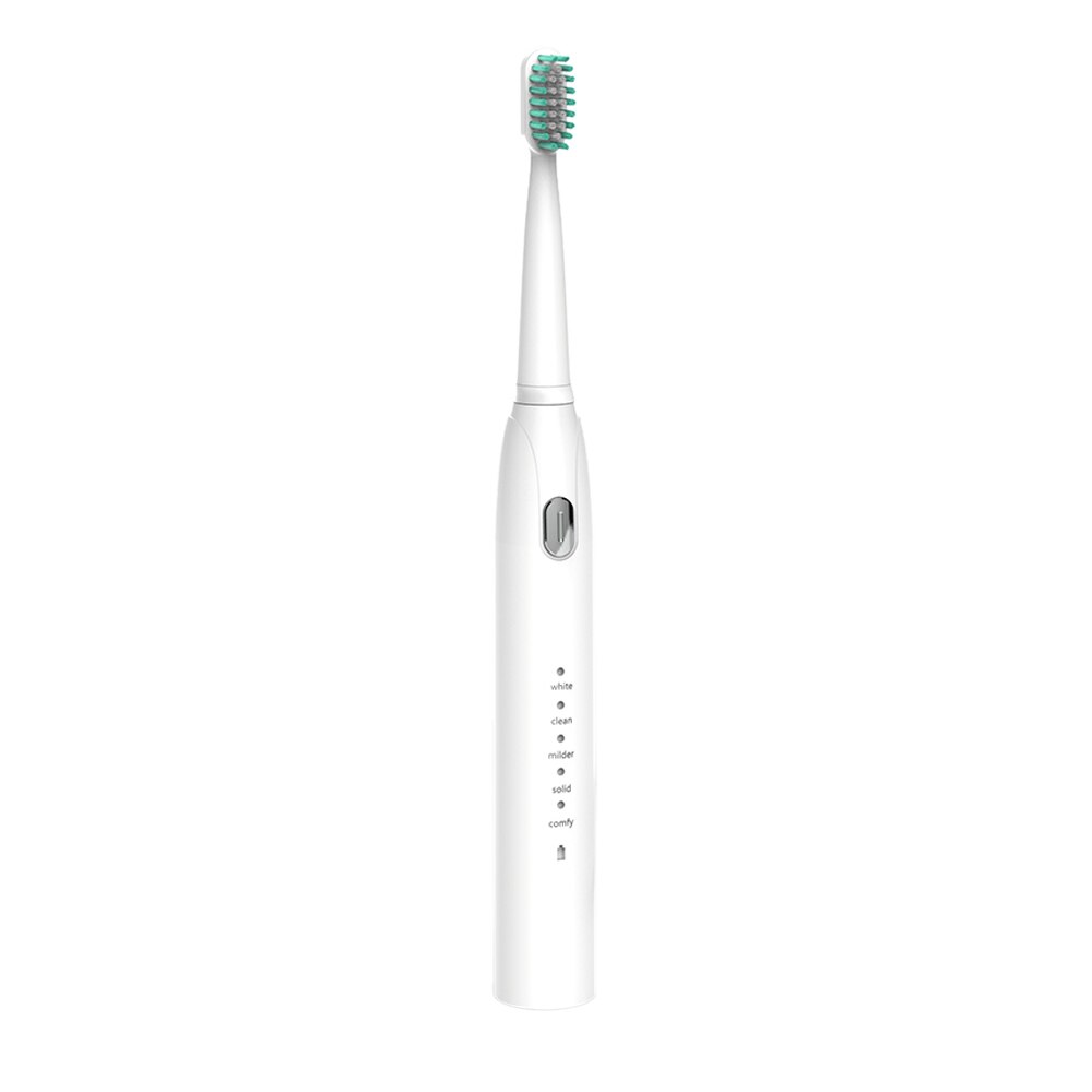 Brosse à dents électrique à ultrasons, haute fréquence, faible bruit, 5 modes réglables, étanche, rechargeable par usb: 3