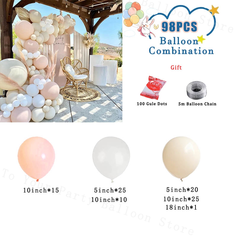 Arco de globos rosa polvoriento, decoración de compromiso de boda, Kit de guirnalda de globos desnudo bohemio neutro, decoración para de cumpleaños y Baby Shower