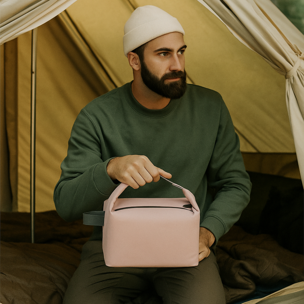 Handheld Foldable Insulated Bag Leak-Proof Eco-Friendly Insulated Lunch Bag Large Capacity Waterproof Thermal Lunch Box Unisex