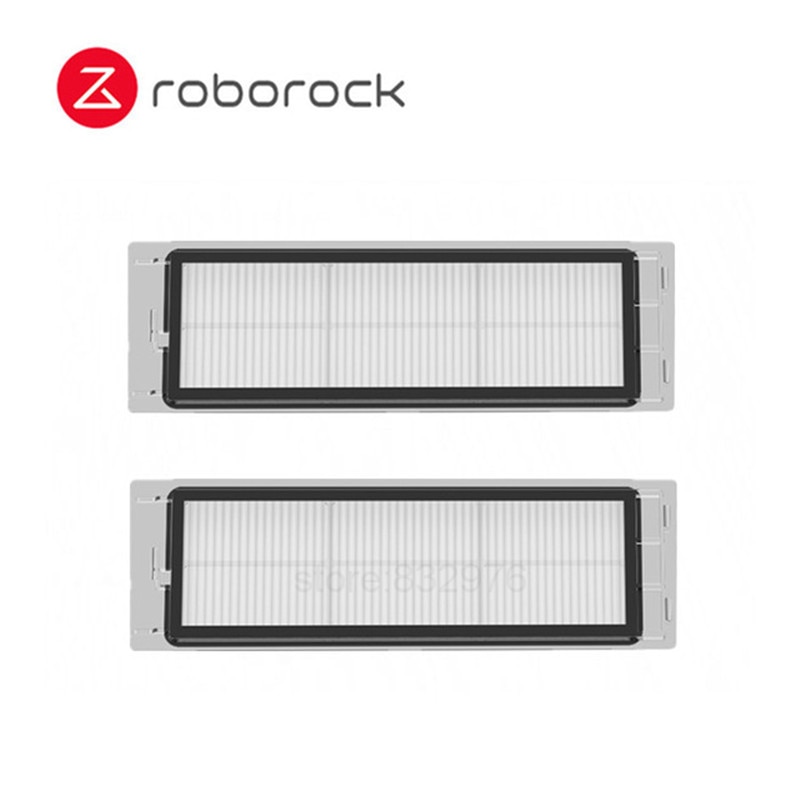 Original roborock tilbehør til  s5 max  / e4 / e5 / s45 max  / s6 maxv aftagelig hovedbørste, silikone sidebørste vaskbart filter