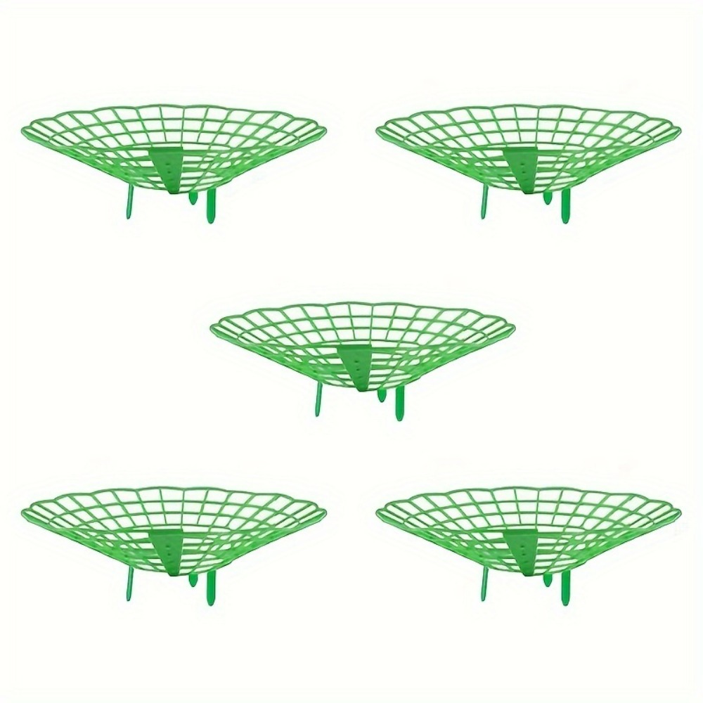 5/10pcs Green Strawberry Planting Rack with 3 Sturdy Legs To Prevent Fruit Mold and Decay, Practical Yard Storage Rack: Rouge