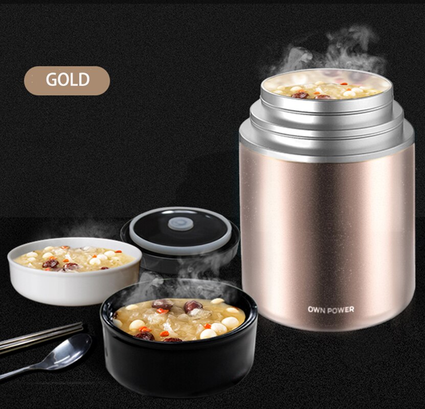 Boziee Termo De Acero Inoxidable, 800 Ml, Con Vaso, Sin BPA, Portátil, Para Viajes Para Café Y Té (verde