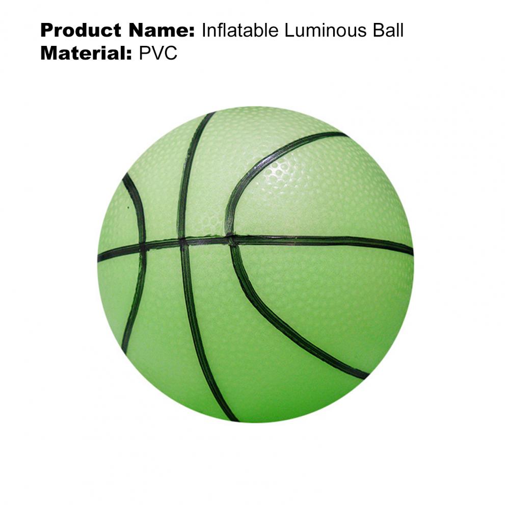 Licht hoch Basketball Hohe Elastizität Batterie-freies PVC Hohe Helle Holographische Basketball für freundlicher