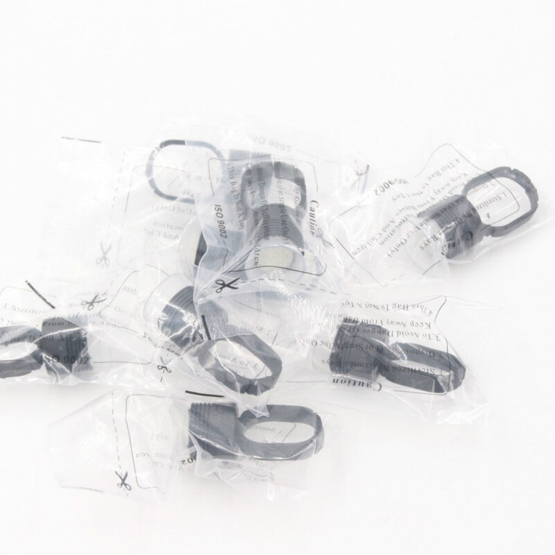 50 st glaspigment färg svarta ringar med 50 st tatuering med svamp accupoint serie tatueringsbläckkoppar / bläckringar