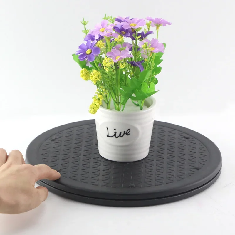 Practical Pottery Wheel Rotate Turntable 360 Rotation Rotary Plate Clay Pottery Sculpture Tool Diameter 25/30cm