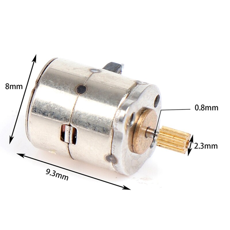 10 Teile/paket Mini 2-Phase 4-Draht Schrittmotor Miniatur Stepper mit Getriebe Kleine sehr klein Mini Motor- Spielzeug Motor- DIY