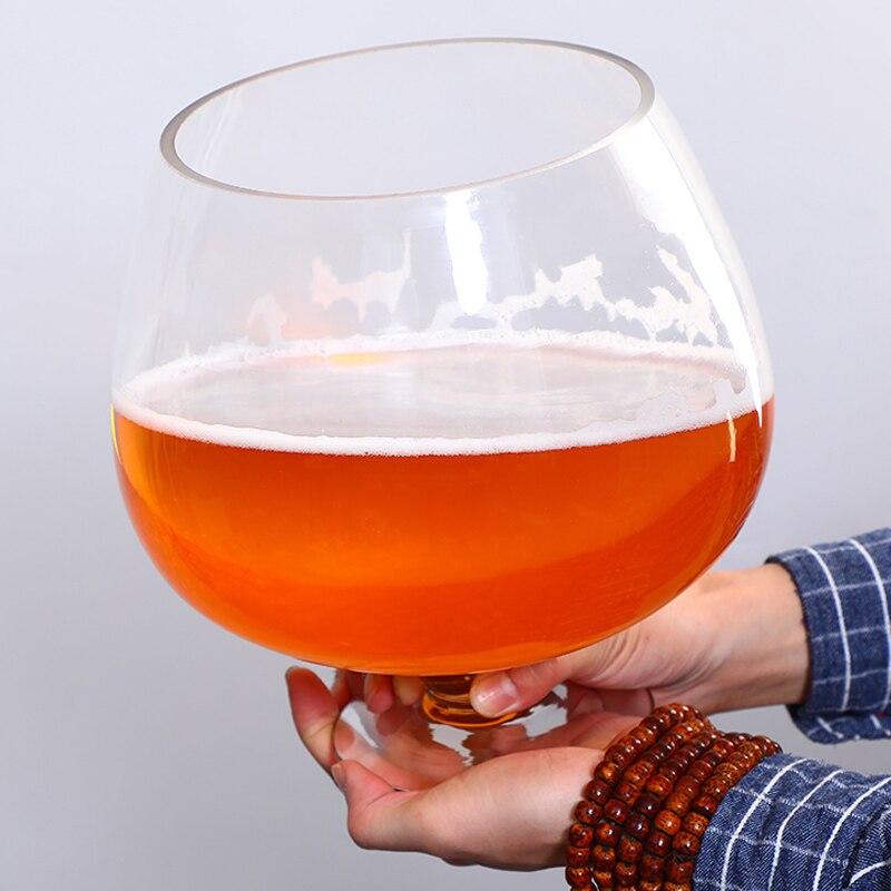 Verre à bière surdimensionné géant de 3000ML, réservoir à poisson de grande capacité pour célébrités d&#39;internet