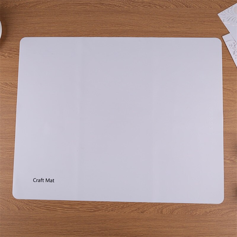 40x50cm Non-Stick Silicone Craft Mat Easy to Clean Heat Resistant Crafting Tool For Ink Blending Watercoloring Stamping Mat