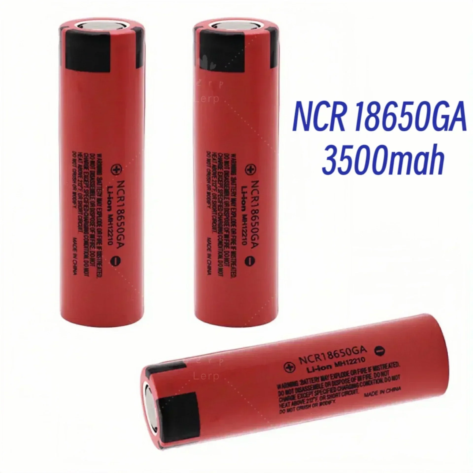 Brand 18650 GA rechargeable battery, lithium battery, 3.7V 3500mAh 30A