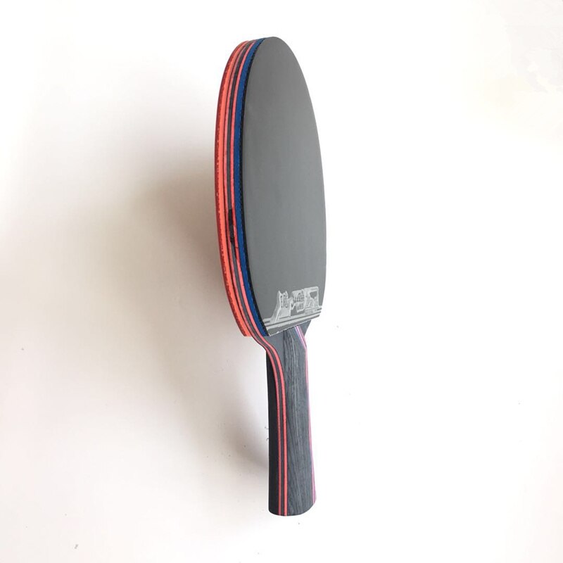 Hybrid Wood 9.8 Brand Table tennis racket double face Pimples-in blue rubber Ping Pong Racket tenis de mesa