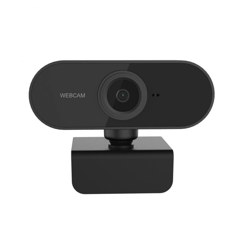 Fhd 1080P Webcam Mini Computer Pc Webcamera Met Microfoon Draaibare Camera 'S Voor Live-uitzending Video Bellen Conferentie Werk