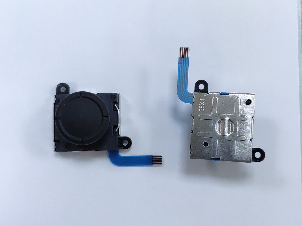 10 stück original 3d analoge joystick-daumensensor-ersatzteile für nintendo switch ns joycon-controller für switch lite