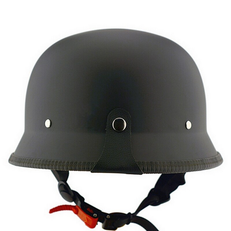 Retro Motorfiets Open Helm, Duitse Stijl Motorfiets Halve Helm Biker Pilot Helm Zomer Buiten Rijden Halve Shell Helm ECE Goedgekeurd D,XXL=61-62CM Retro Motorfiets Open Helm, Duitse Stijl Motorfiets Halve Helm Biker Pilot Helm Zomer Buiten Rijden Halve Shell Helm ECE Goedgekeurd D,XXL=61-62CM