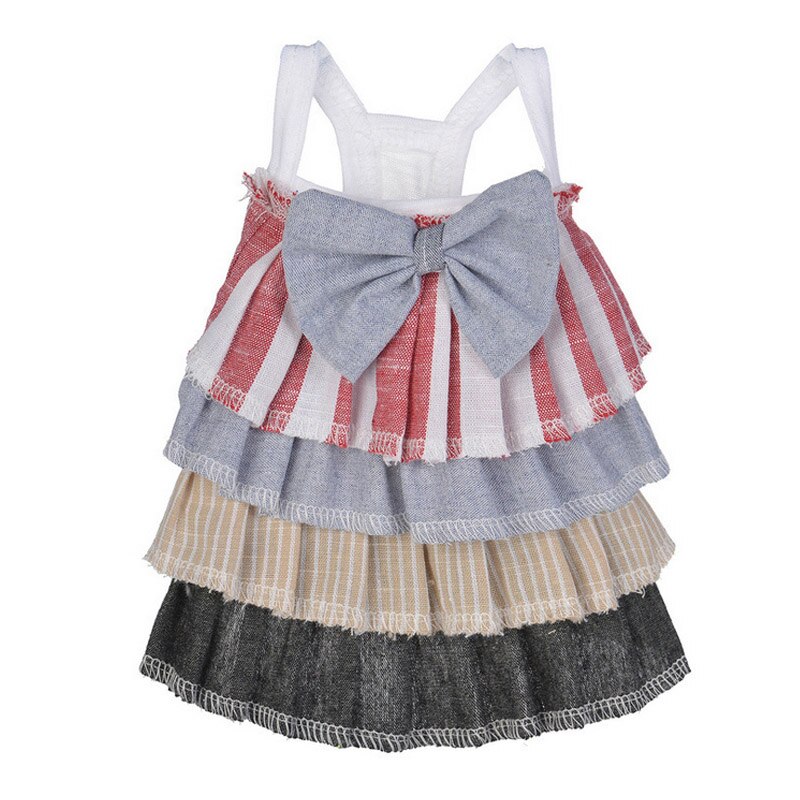 Huisdier Kat Hond Jurk Kleding Prinses Jurk Party Cat Kostuum Hond Vest voor Kleine Honden Katten Trouwjurk Huisdier Kleding outfit 45: Rood / XS