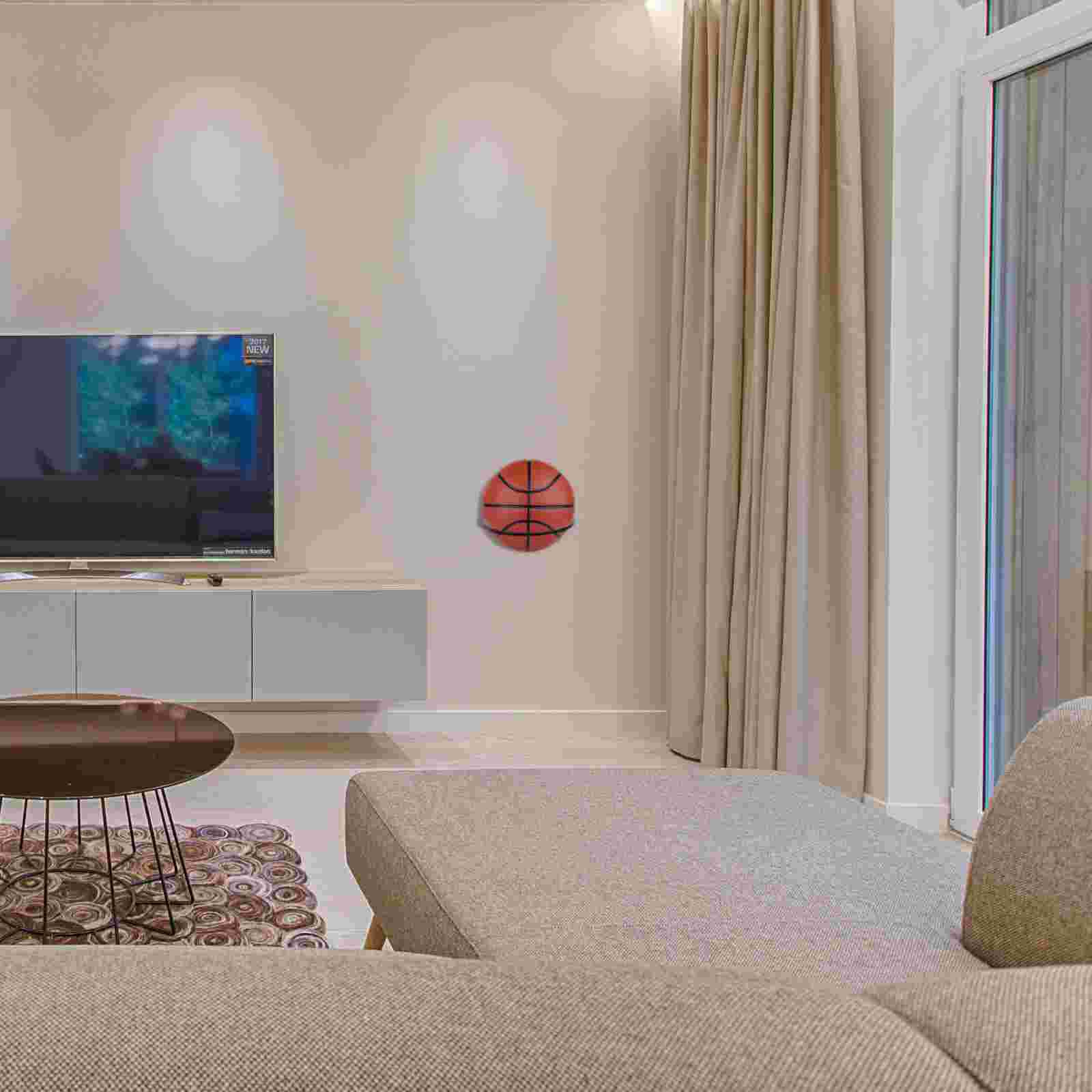 2 pcs ball display rack basketball holder iron balls bracket hats display rack for shop supermarket home