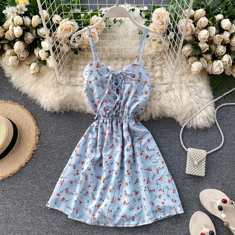 Mono individual Floral de verano para mujer, monos playeros Vintage estilo bohemio, pantalones fruncidos de pierna ancha cortos, monos con estampado de gasa