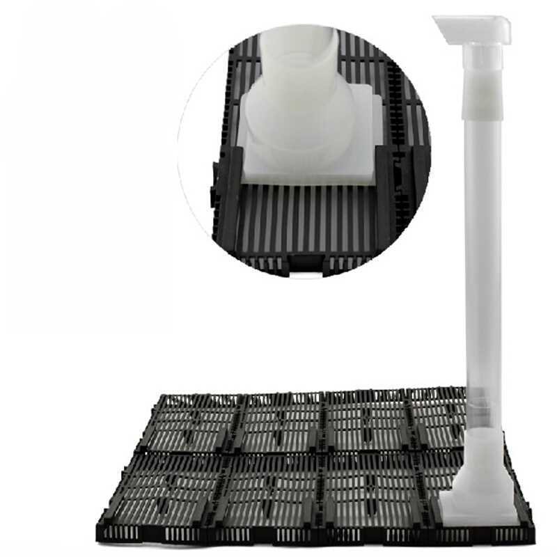 Akvarium bunn tank filter bunn filter akvarium bunn bunn filter plate kan monteres fritt filter plate