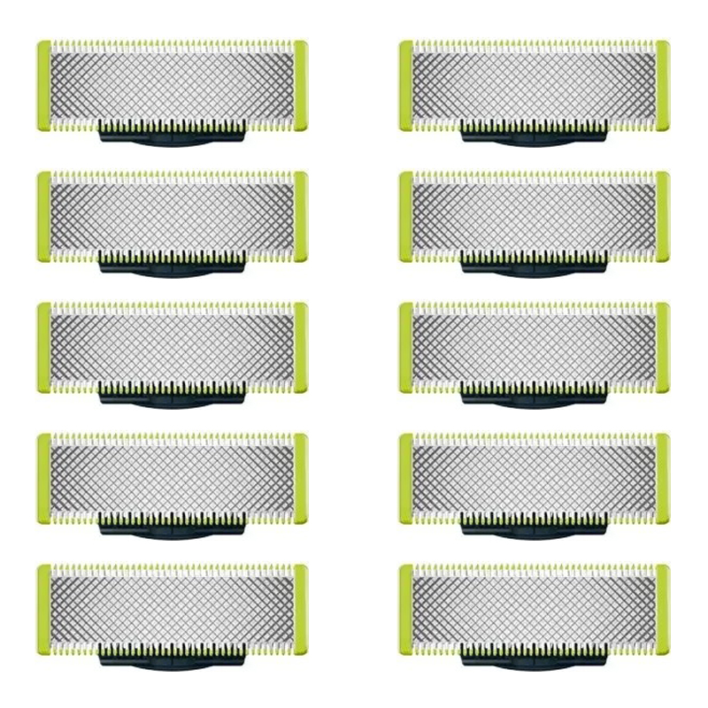 1-10 Stuks Elektrische Trimmer Scheerapparaat Vervanging Kit Voor Een Blade Scheerapparaat Voor QP2520/QP2530/QP2630/QP6510/QP6520/QP2523: WHITE