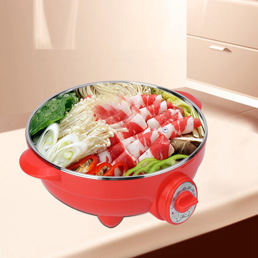 220V Electric cooker 6L Capacity Multi-purpose Electric pot support Fried Steak Fish Hotpot Multi Cooker kitchen Tools
