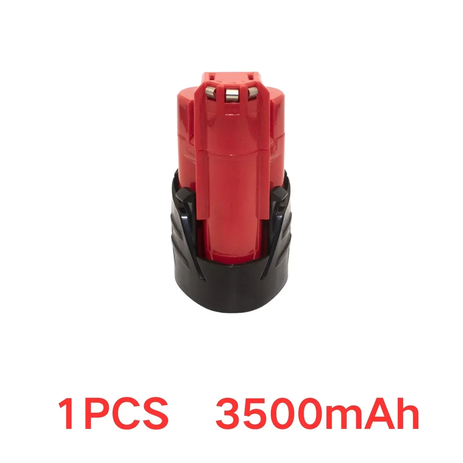 10- pack 3000 mah för milwaukee  m12 laddningsbara batterier för 12v sladdlösa verktyg 48-11-2402 48-11-2411 48-11-2401 mil -12a- li: Svart