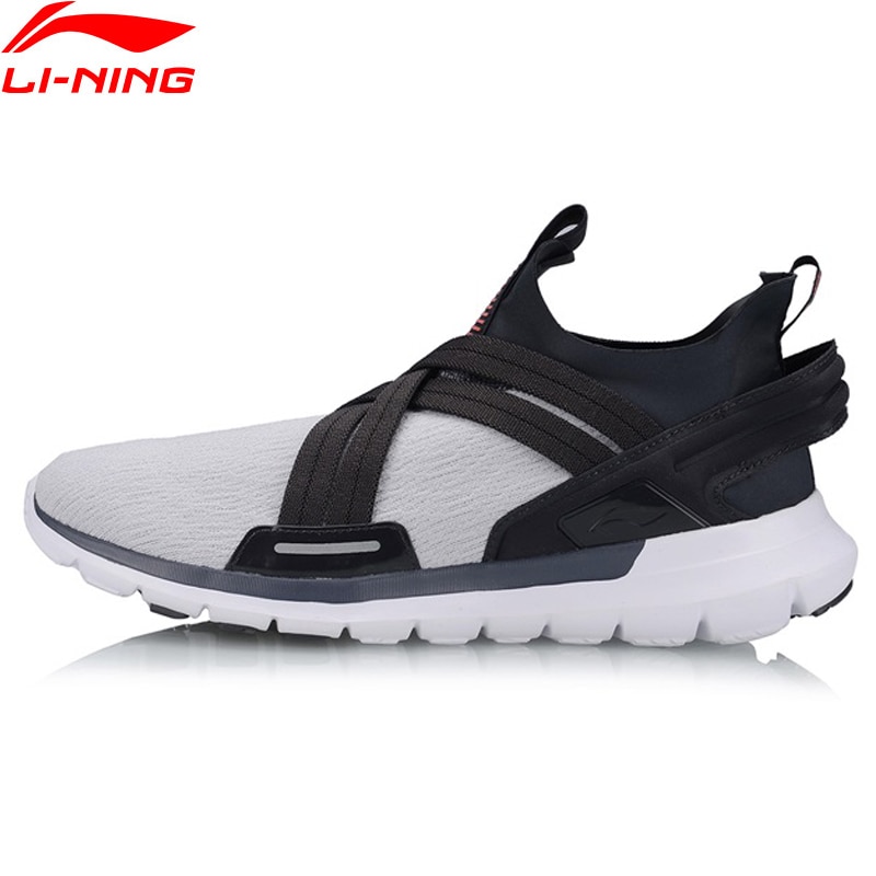 Li-ning mænd flexrunning  v2 løbesko åndbar pude fleksibelt for li ning komfort sportssko sneakers arkp 003 xyp 920