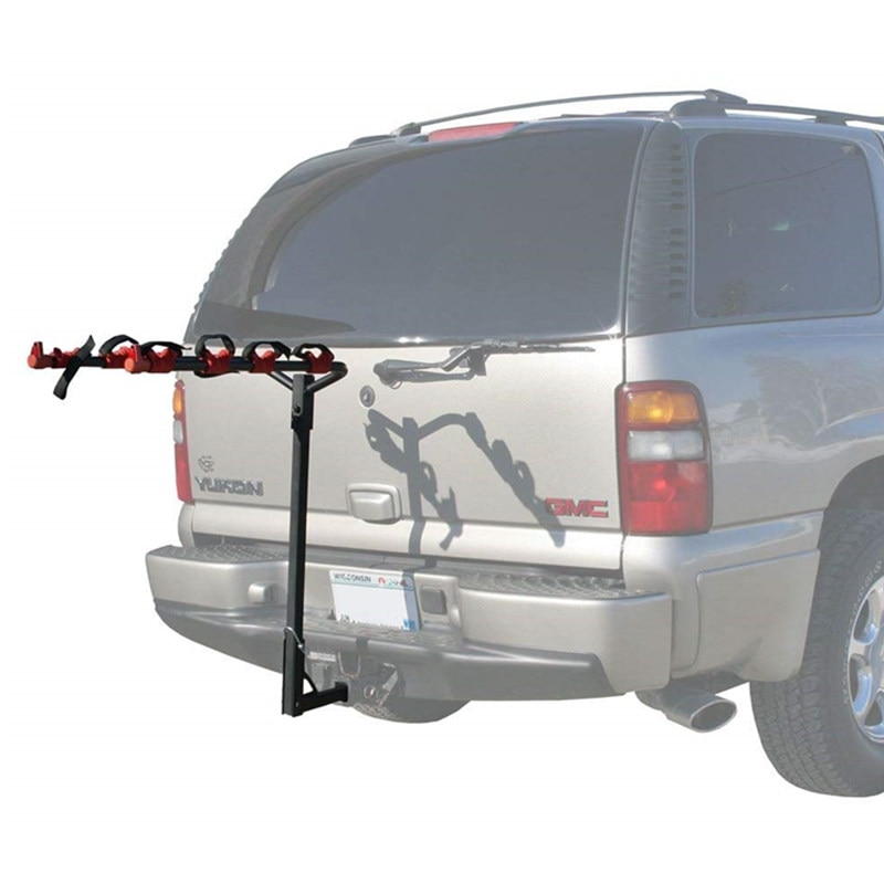 ALWAYSME ALWAYSME 4-Bike Car Bike Carrier Car Trunk Mount Stand Bike Rack ,Fits 2 Inches 2" Towing Trailer Hitch Tube