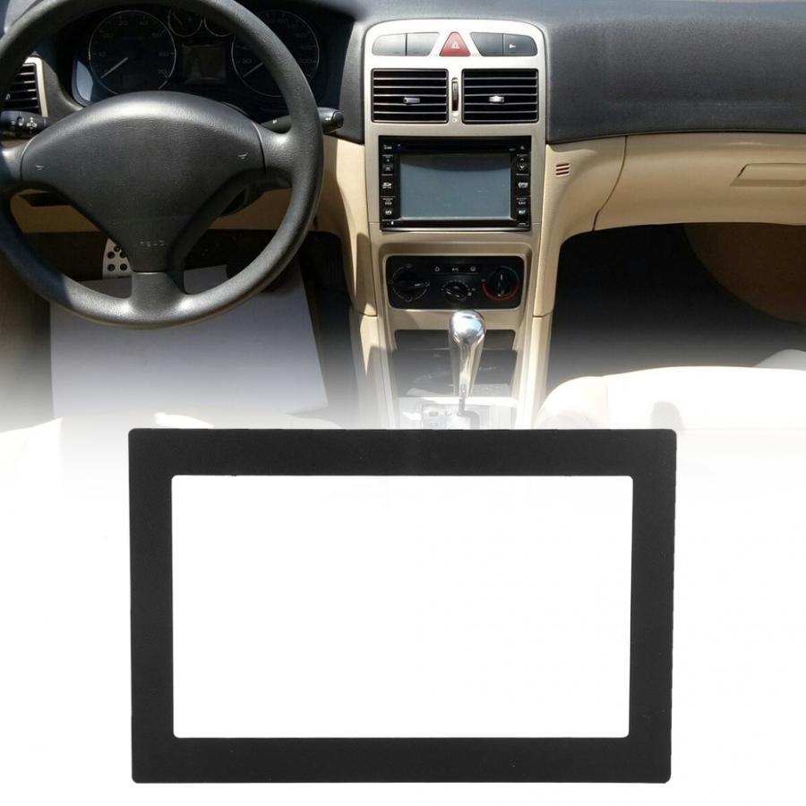 7in 2Din Car Fascia Dash Instalación en Kit de marco ajustable se adapta para Peugeot 307 Peugeot 2003-2008x178x102mm accesorios de coche