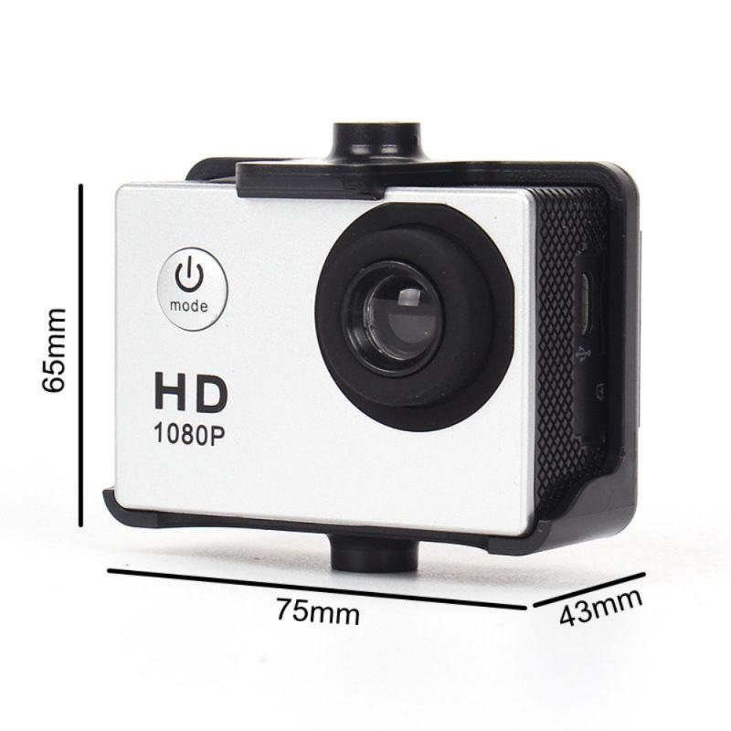 Actie Camera Onderwater Waterdichte Sport Dv Camera Met Lcd-scherm Video Opname 140 Graden Groothoek Cam