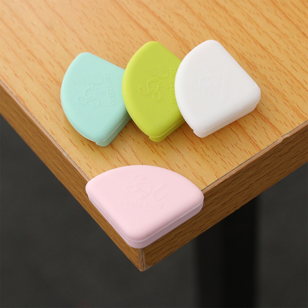 4Pcs/set Baby Safe Corner Protector Soft Silicon Table Desk Corner Guard Children Safety Edge Guards for Baby Kids Protection