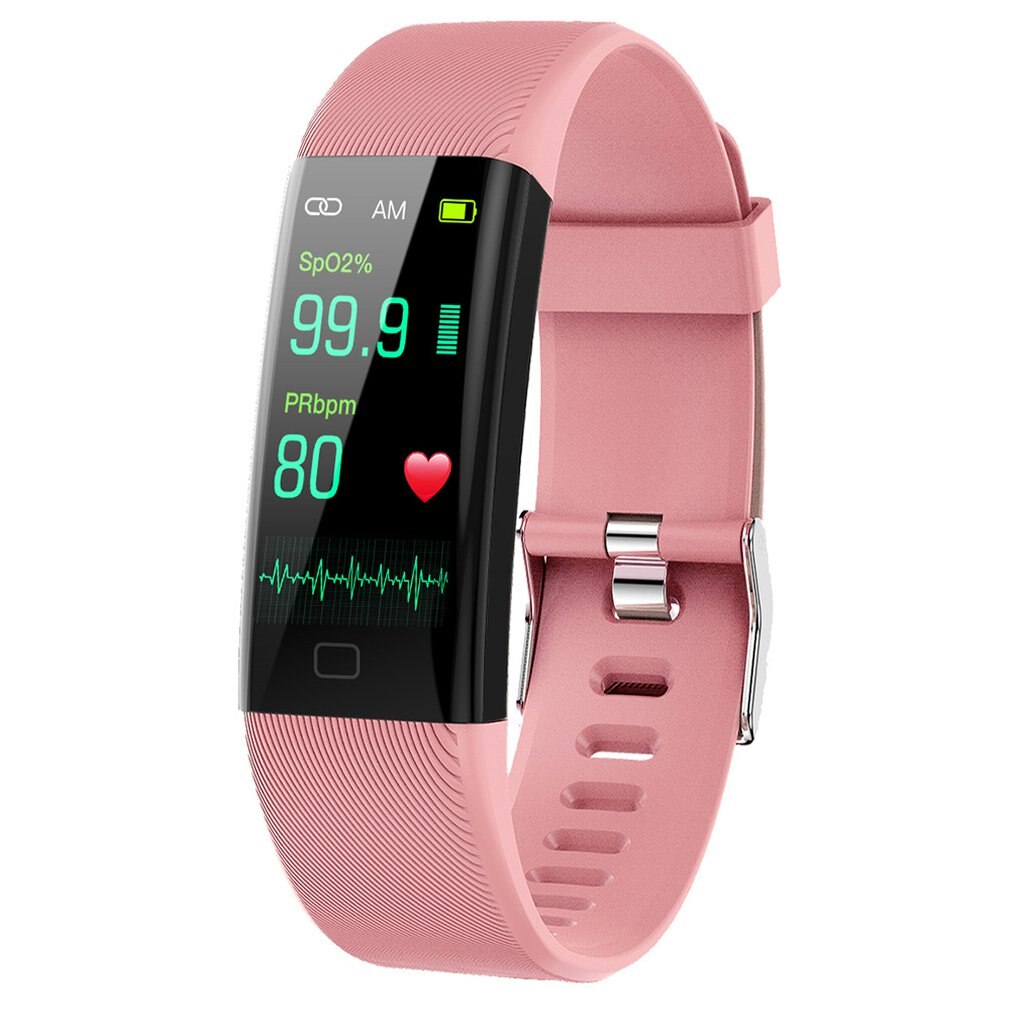 Smart Armband Hartslag Bloeddruk Gezondheid Waterdicht Smart Horloge Bluetooth Horloge Polsband Fitness Tracker