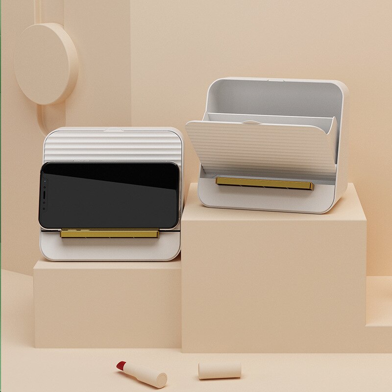 Lipstick Storage Box Dustproof Cosmetic Organizer Box Make Up Rack Holder Mascara Lip glaze Desktop Organizer