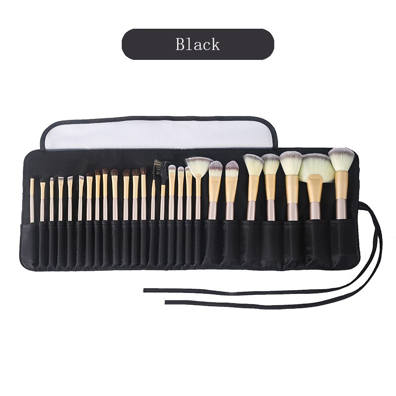 Beroep Make Up Borstels Organizer Draagbare Make-Up Borstel Case Lege Cosmetische Houder Reizen Make Up Gereedschap Tas Pouch Pocket: Black