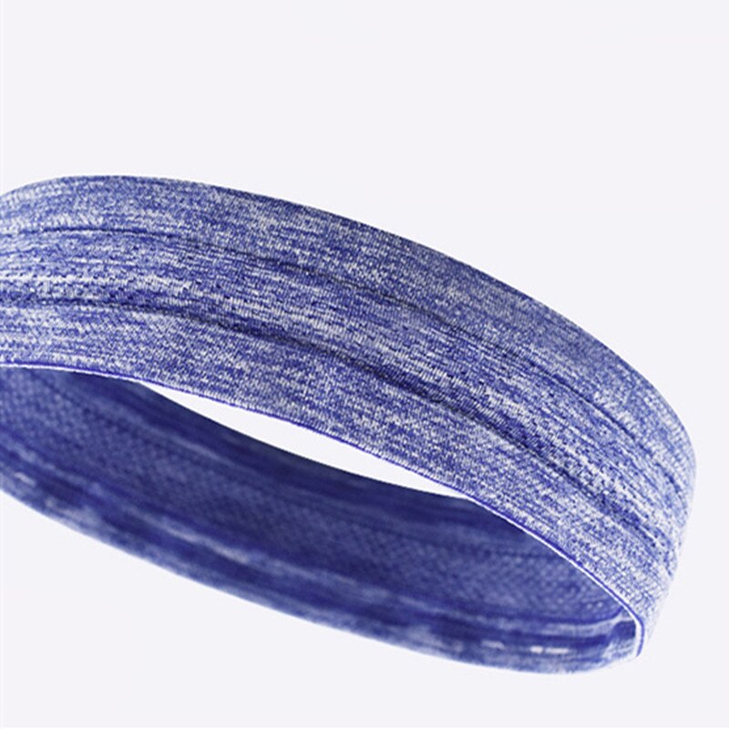 Sport Goederen Haar Lint Mannen Hoofdband Bandage Voor Running Accessoires Zweetband Voor Fietsen Elastische Band Voor Fitness Haarband: Purple