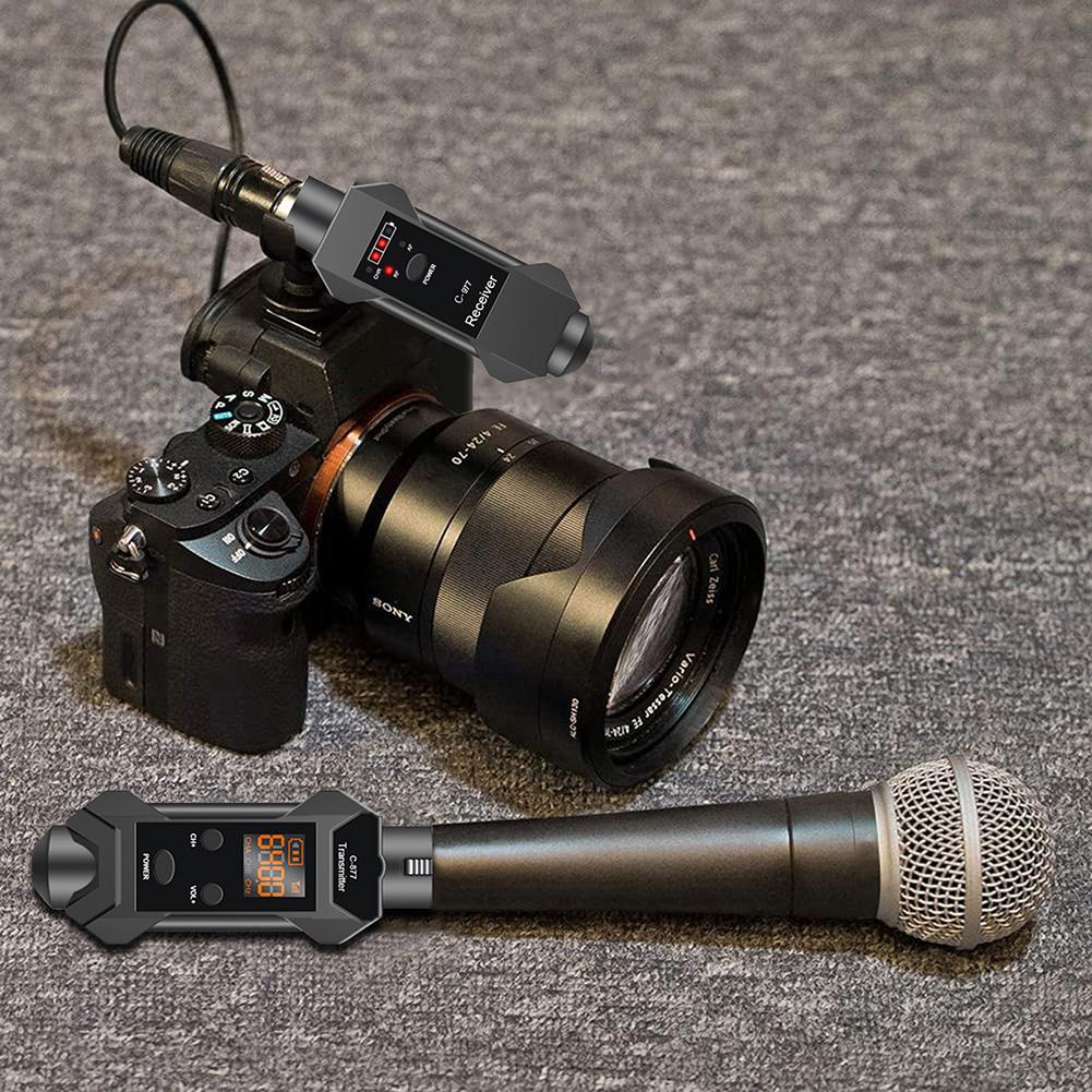 Mikrofon dynamiczny rophone przetwornik system bezprzewodowy nadajnik-odbiornik Xlr 6.5 adapter na mikrofon dynamiczny