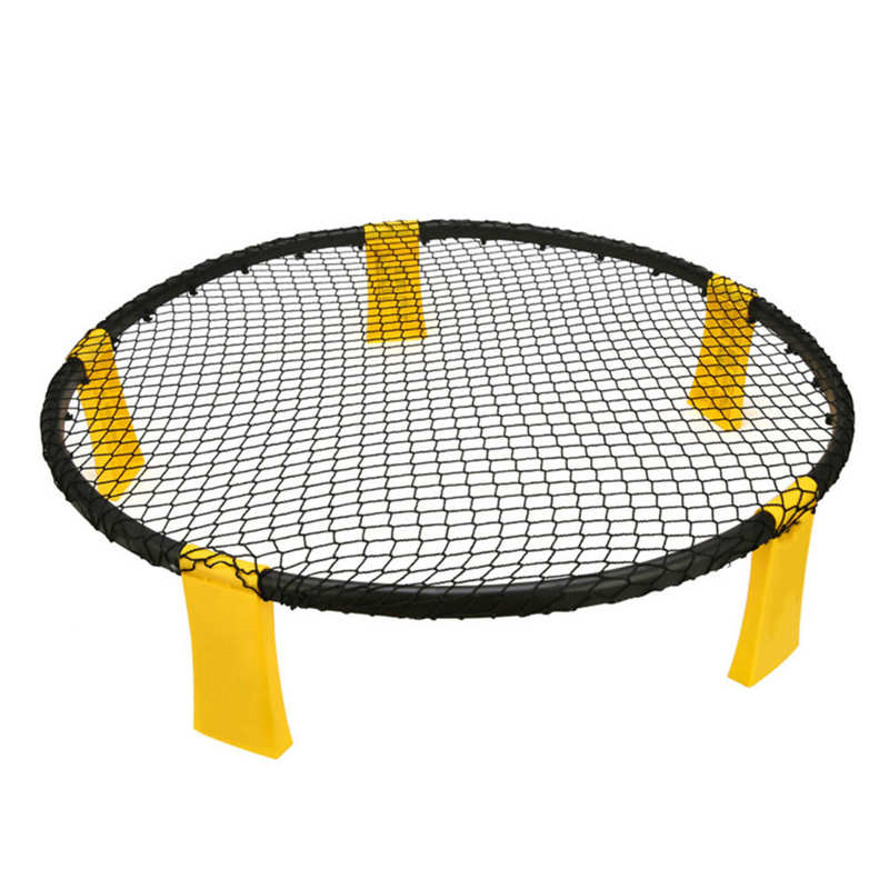 Mini Beach Volleyball Net Ball Set Outdoor Team Sports Spikeball With 3 Balls Volleyball Net Lawn Beach Fitness Equipment