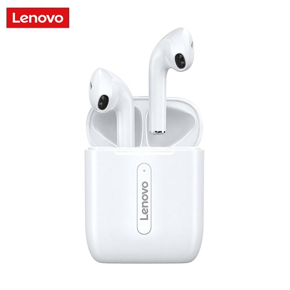 Lenovo X9/X18/XT91/QT83/LP1/LP1S Wireless Earphone Touch Control Bluetooth 5.0 Headphone Stereo HD Music Earbuds Headset w/ Mic: X9 White