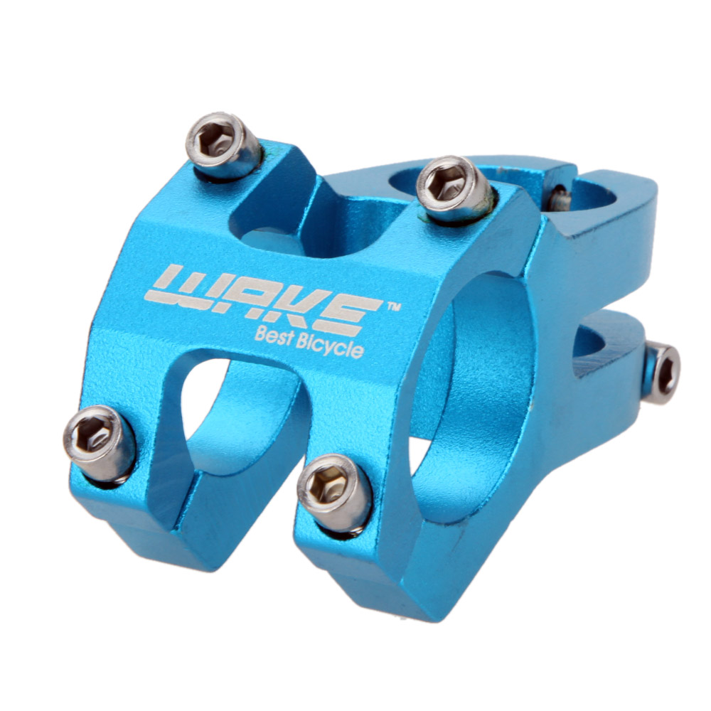 WAKE-eje de manillar de Bicicleta de montaña, 31,8 MM, 5 colores, aleación de aluminio: Azul
