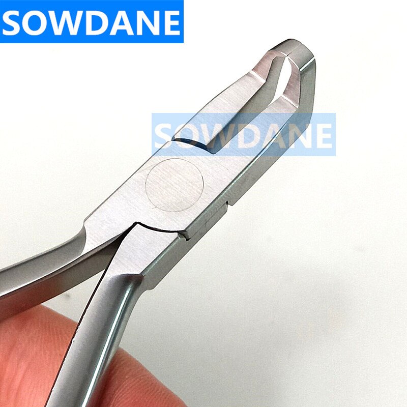 1 Pc Dental Orthodontische Posterior Beugel Remover Brace Verwijderen Tang Forcep Rvs Tandarts Instrument Tool Gebogen Tip