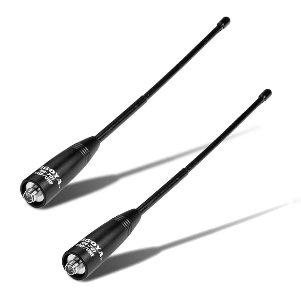 Antena hembra SMA para BaoFeng NA-701 VHF/UHF (144/430Mhz), 2 uds., Radio bidireccional, para UV-5R BF-888S WouXun TYT: 2XNA-701-SMA-F
